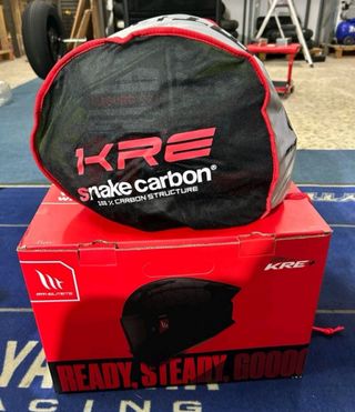 Casco MT KRE+ Carbon Replica Sergio García TALLA M