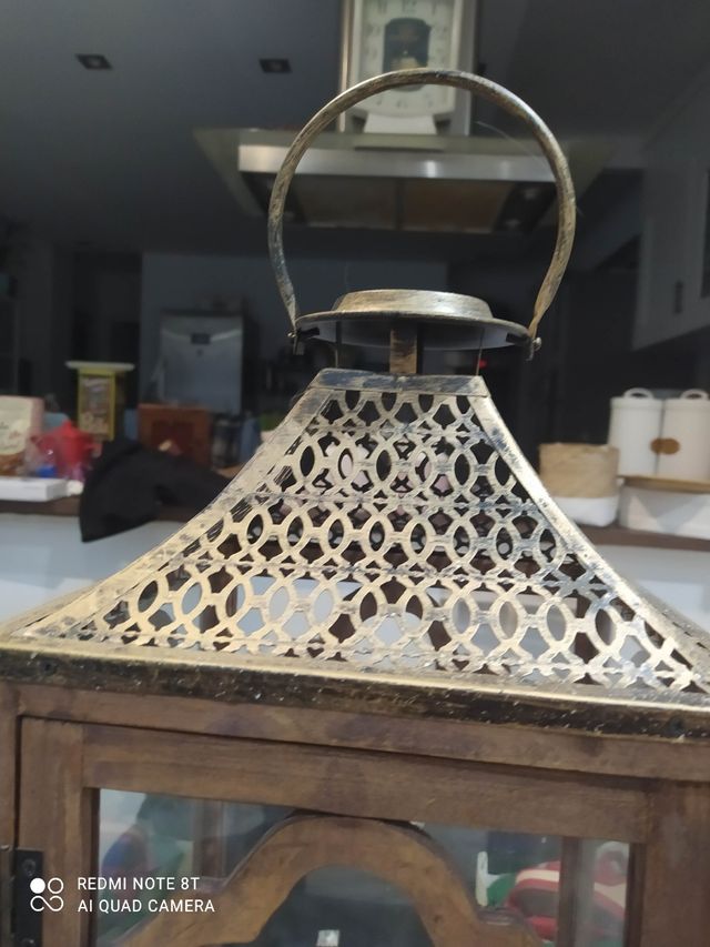 Porta velas muy muy grande 62x24