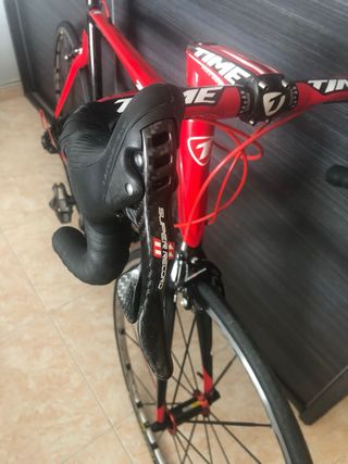 Bicicleta de carretera como nueva