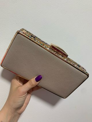 Bolso de fiesta dorado