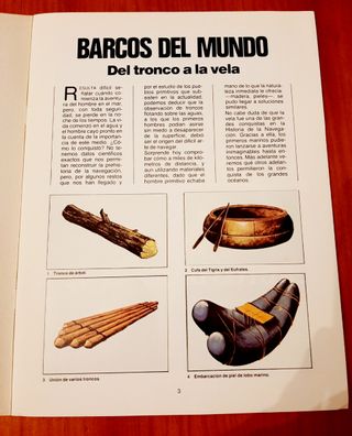 Album cromos Barcos del mundo