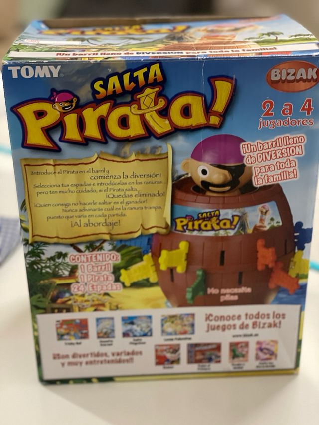 Juego salta pirata