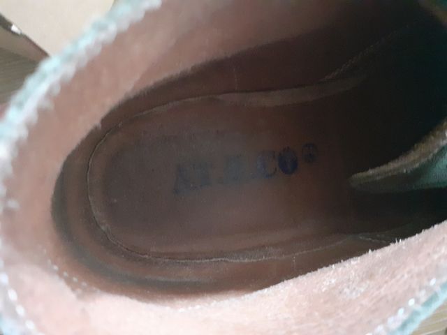 Scarpe uomo scamosciate verdi