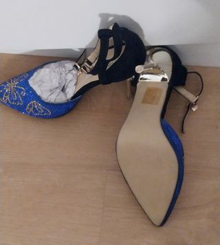 Zapatos de tacon de punta