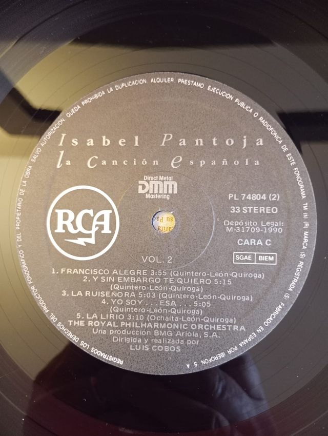 4x25€ Isabel Pantoja (2/3)