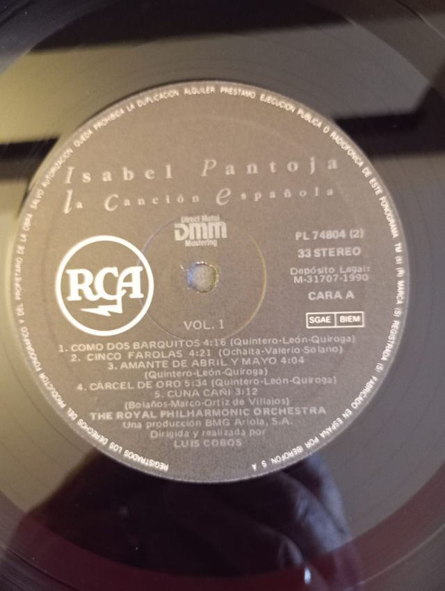 4x25€ Isabel Pantoja (2/3)