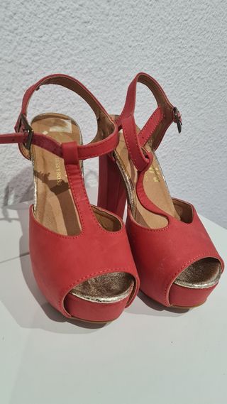 Sandalias tacón