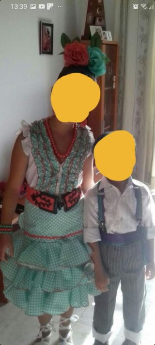 Traje de flamenca