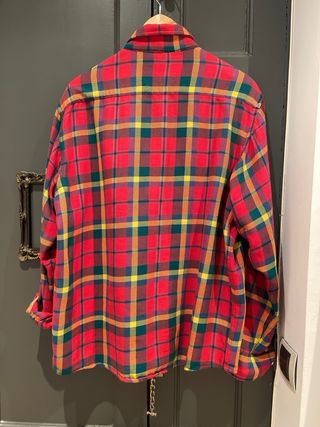 Camisa cuadros roja