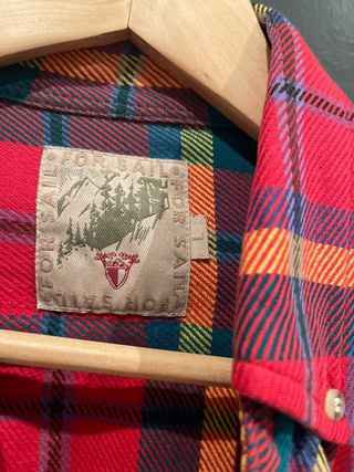 Camisa cuadros roja