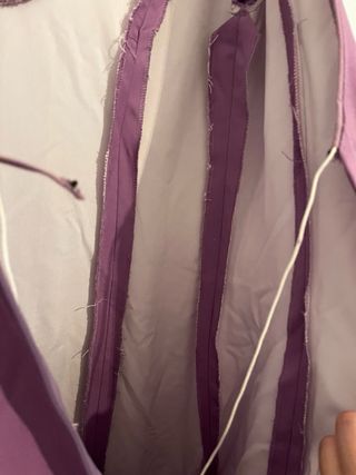 Vestido flamenca morado