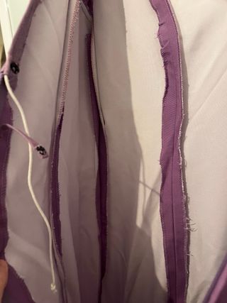 Vestido flamenca morado