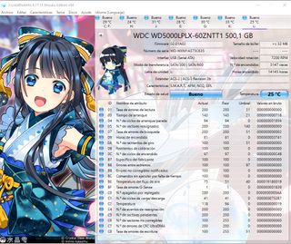 Disco Duro HDD WD 2.5" 500GB