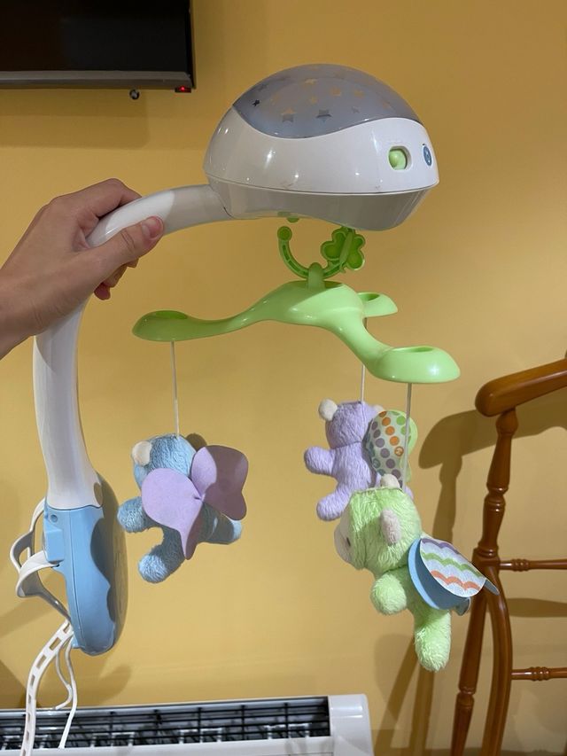 Movil bebe cuna con mando a distancia