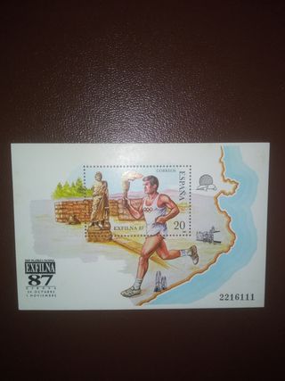 Sellos Hojas Bloque Exfilna