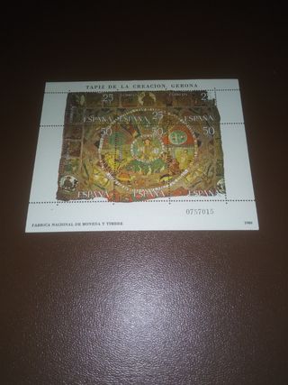 Sellos Hoja Bloque España 1980