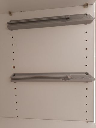 Cestas metálicas sin rieles