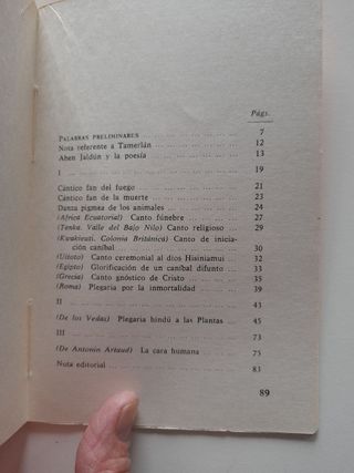 "Subversiones". Max Aub. Primera Edición, 1971.