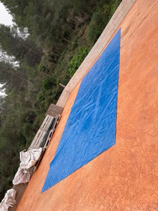 Cubierta piscina