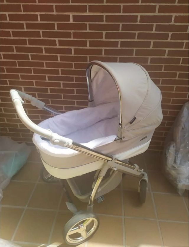 Carro bebecar trio ip-op gris