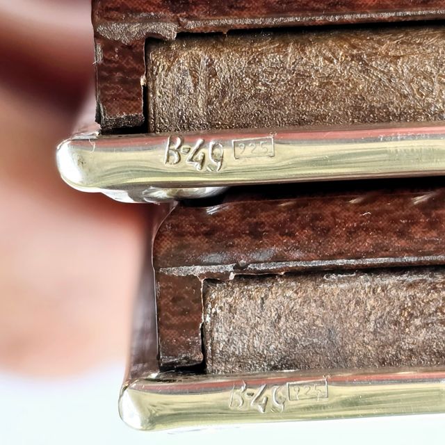 Marcos de plata de ley