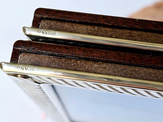 Marcos de plata de ley