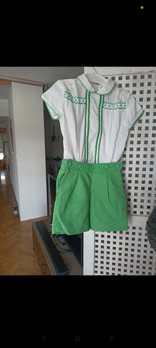 Conjunto dos piezas niño 12 meses.