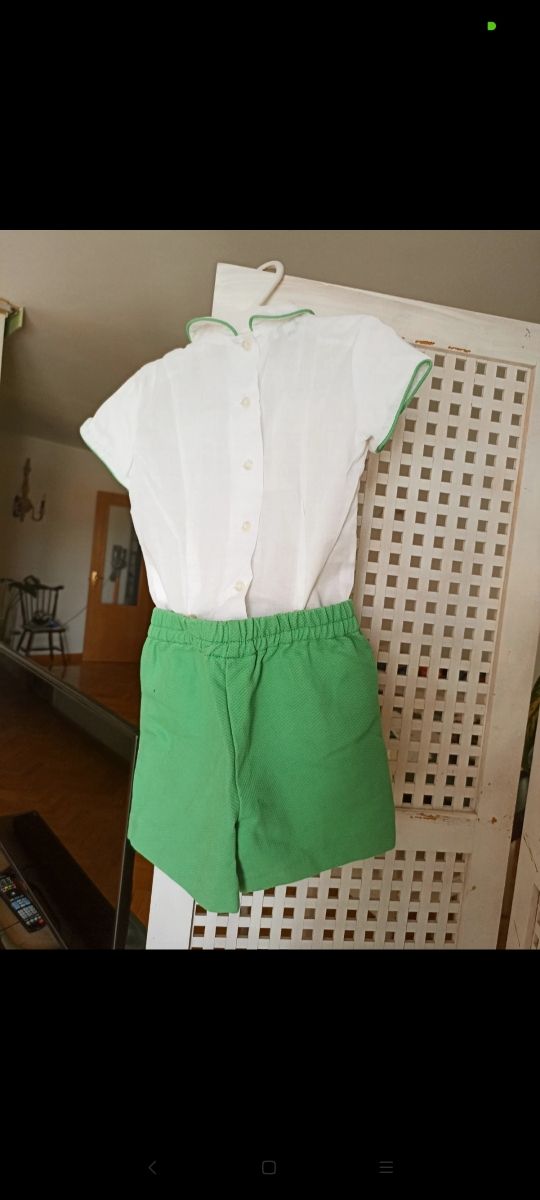 Conjunto dos piezas niño 12 meses.