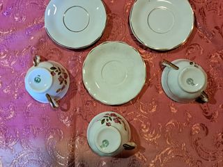 Tazas consomé pickman rosas