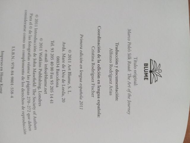 Marco Polo la ruta de la seda. El arte del viaje