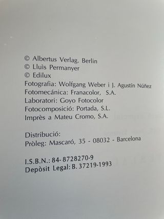 BARCELONA 1923-28 Wolfgang Weber