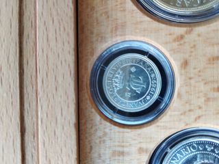 MONEDAS PLATA QUINTO CENTENARIO