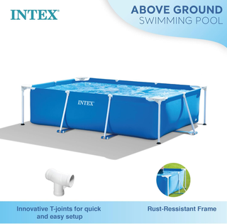 Piscina Fuori Terra Rettangolare Frame Rectangular