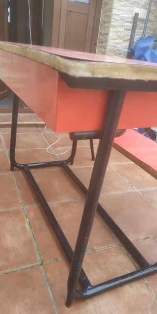 Pupitre escolar para 2 niños