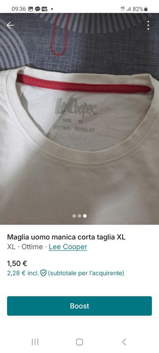 T-shirt uomo m/m