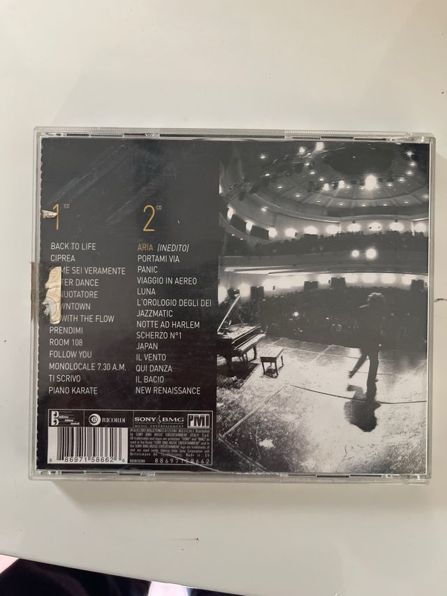 Cd Giovanni Allevi Live doppio CD