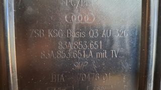 PARRILLA DE RADIADOR AUDI Q3 REF 83A853651A