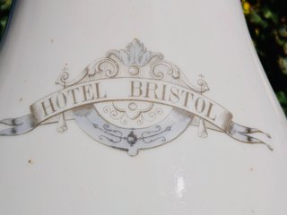 REBAJADA! JARRA ANTIGUA HÔTEL BRISTOL (PARÍS)