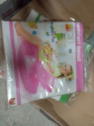 Poltrona gonfiabile bimbi blu
