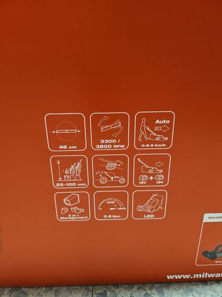 CORTACESPED MILWAUKEE DE 46 CMS