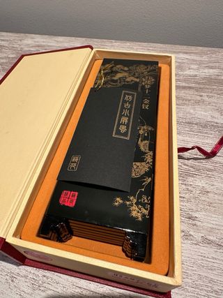 Biombo chino de mesa