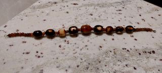 Gargantilla collar marron