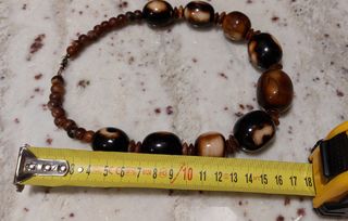 Gargantilla collar marron