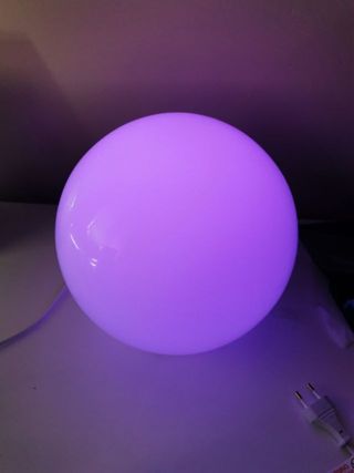 *Lámpara bola cristal Fado Ikea*