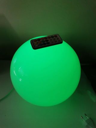 *Lámpara bola cristal Fado Ikea*