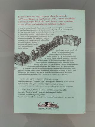 Libro d'arte la reggia di Venaria