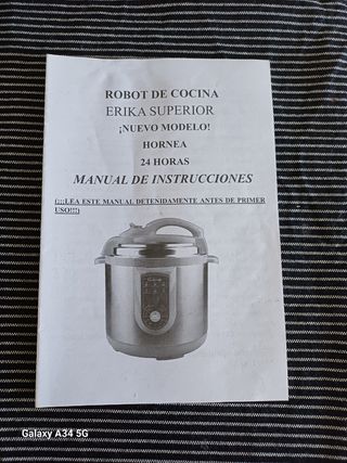 Robot de Cocina ERIKA SUPERIOR HORNEA