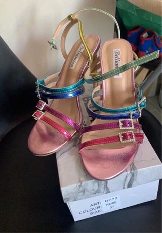 Sandali multicolor misura 37