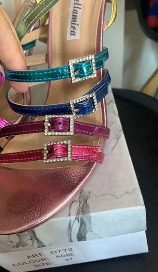 Sandali multicolor misura 37