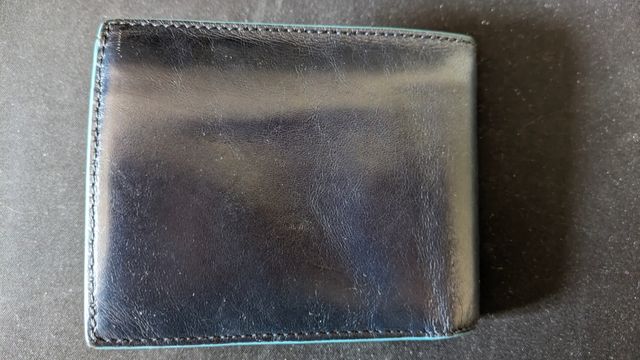 Portafoglio Piquadro in Pelle Blue